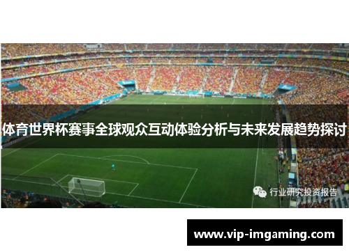 体育世界杯赛事全球观众互动体验分析与未来发展趋势探讨