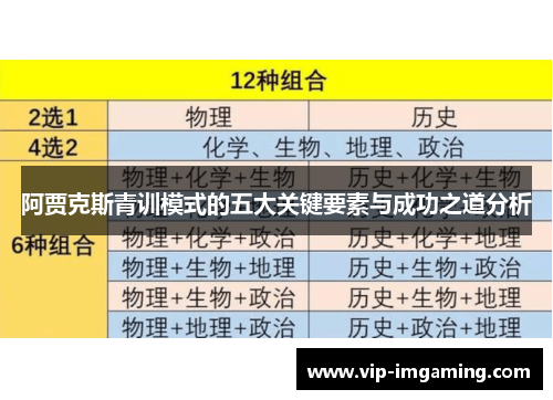 阿贾克斯青训模式的五大关键要素与成功之道分析